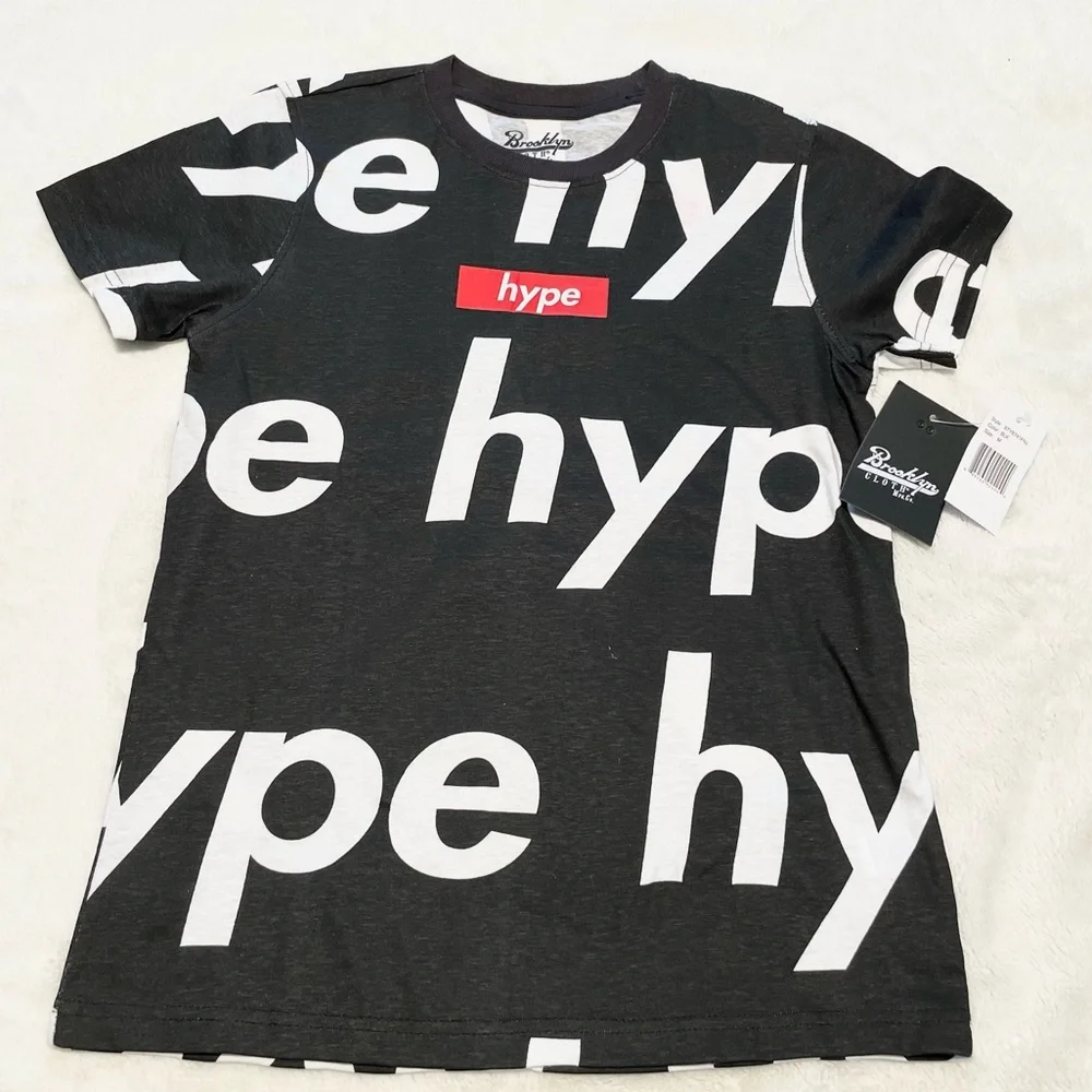 NWT Boy’s Brooklyn Cloth HYPE Short Sleeve Tee